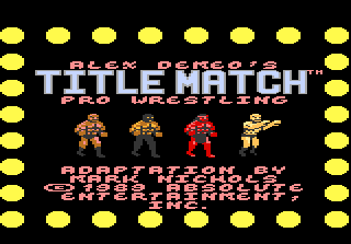 Title Match Pro Wrestling