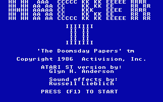 Hacker II: The Doomsday Papers