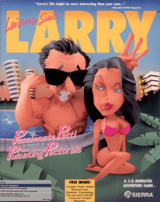 Leisure Suit Larry III: Passionate Patti in Pursuit of the Pulsating Pectorals
