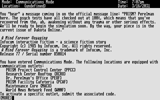 A Mind Forever Voyaging