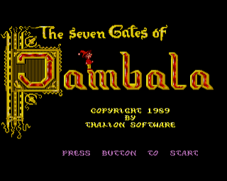 The Seven Gates of Jambala