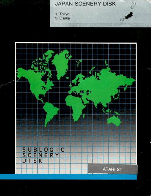 SubLOGIC Scenery Disk - Japan