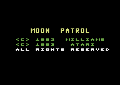 Moon Patrol