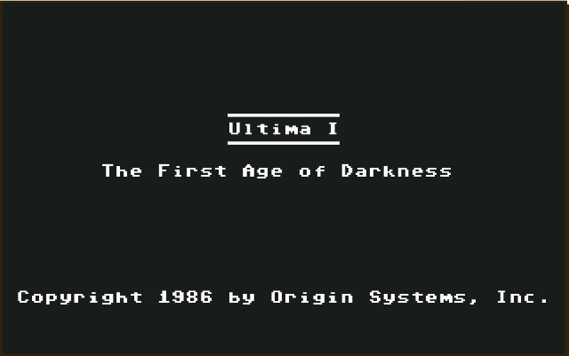 Ultima I