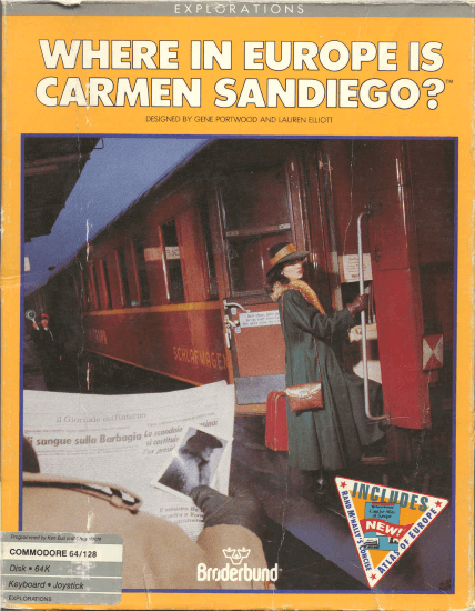 Where in Europe is Carmen Sandiego?