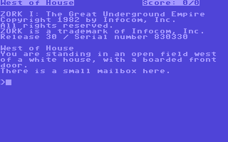 Zork I: The Great Underground Empire