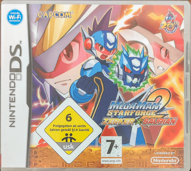 Mega Man Starforce 2 - Zerker X Saurian
