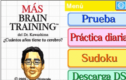 Brain Training del Dr. Kawashina ¿Cuántos años tiene tu cerebro?