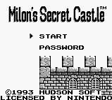 Milon's Secret Castle