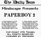 Paperboy 2