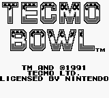 Tecmo Bowl