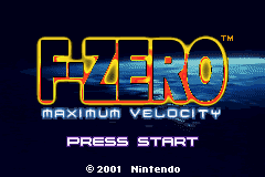 F-Zero: Maximum Velocity