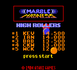 Marble Madness