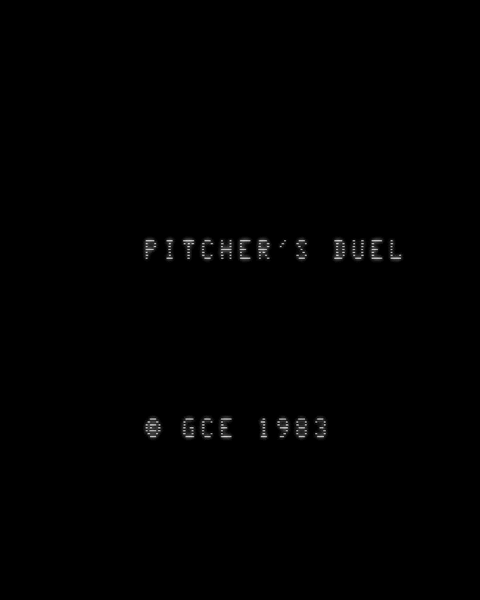 Pitchers Duel