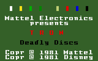 Tron Deadly Discs