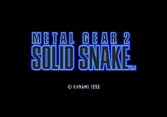 Metal Gear 2: Solid Snake