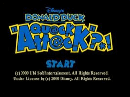 Disney's Donald Duck: Quack Attack