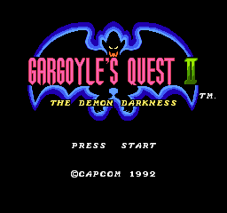 Gargoyle's Quest II