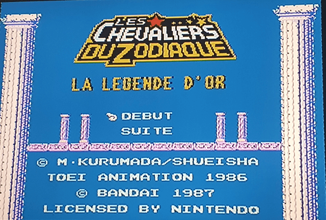 Les Chevaliers du Zodiaque: La Legende d'Or