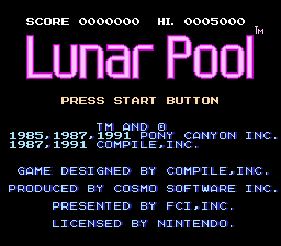 Lunar Pool