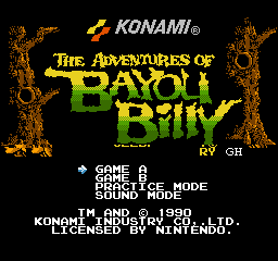 The Adventures of Bayou Billy