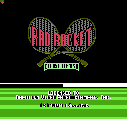 Rad Racket: Deluxe Tennis II
