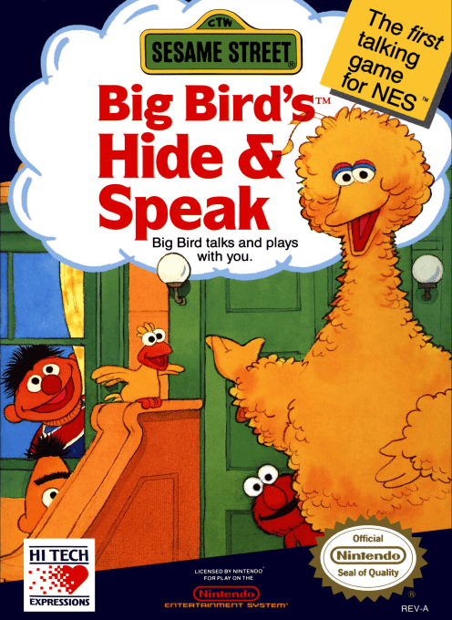 Sesame Street: Big Bird's Hide & Speak