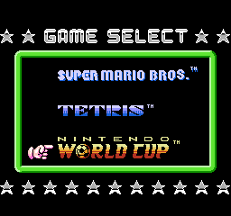 Super Mario Bros. / Tetris / Nintendo World Cup