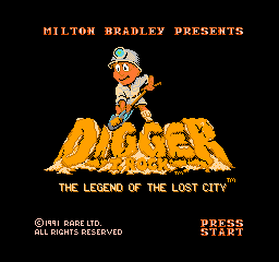 Digger T. Rock: The Legend of the Lost City
