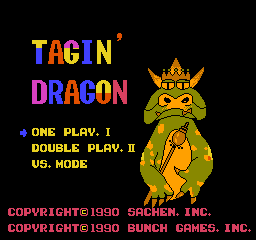 Tagin' Dragon