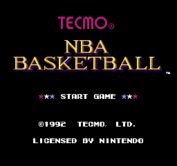 Tecmo NBA Basketball
