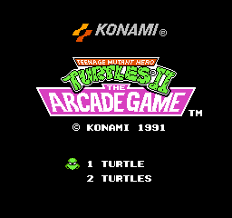 Teenage Mutant Hero Turtles II: The Arcade Game