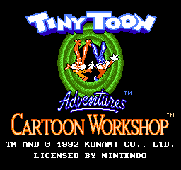 Tiny Toon Adventures: Cartoon Workshop