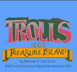 Trolls on Treasure Island