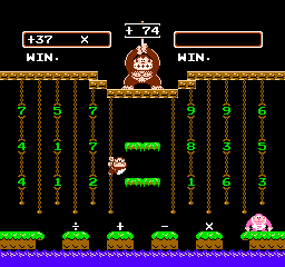 Donkey Kong Jr. Math
