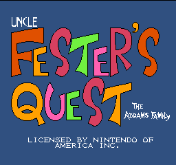 Fester's Quest