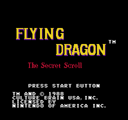 Flying Dragon: The Secret Scroll