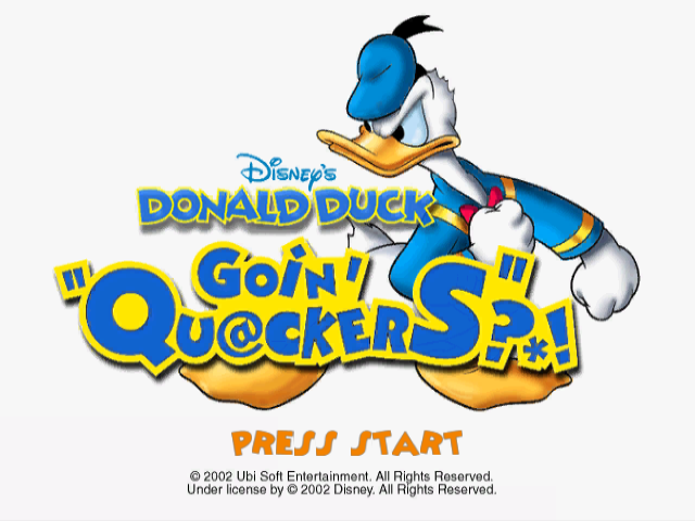 Disney's Donald Duck: Quack Attack