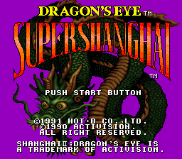 Super Shanghai: Dragon's Eye