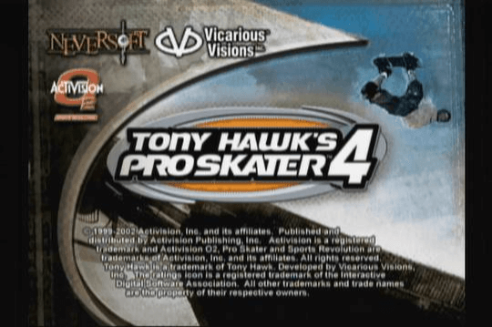 Tony Hawk's Pro Skater 4