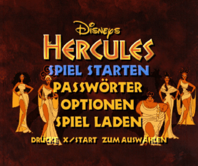 Disneys Hercules Action-Spiel