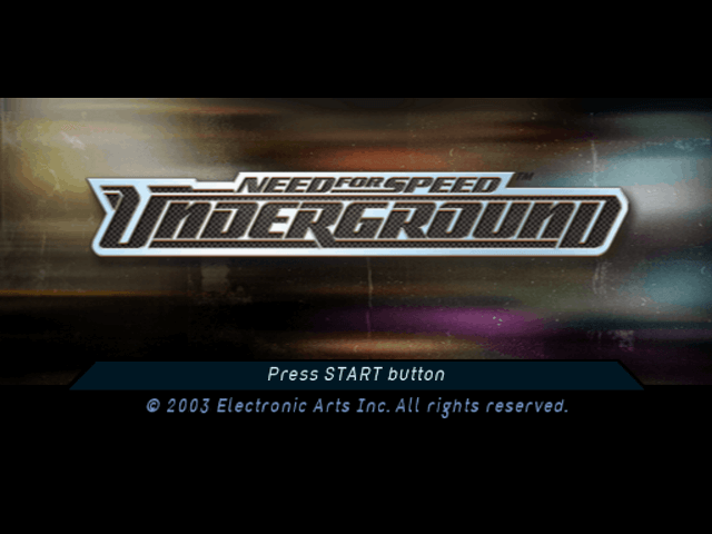 Need for Speed Underground