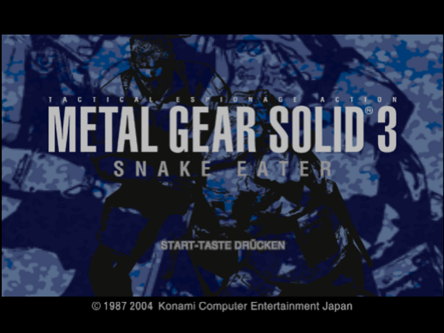 Metal Gear Solid 3: Snake Eater