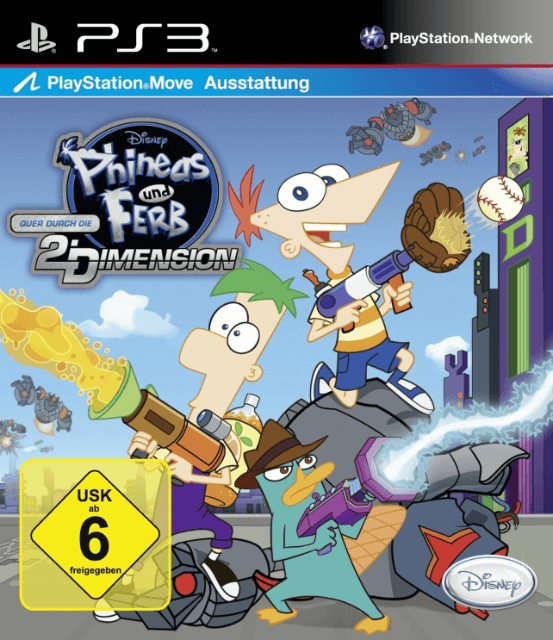 Disney Phineas und Ferb: Quer durch die 2. Dimension