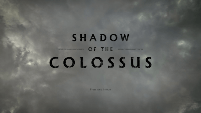 Shadow of the Colossus