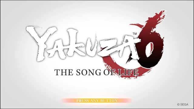 Yakuza 6: The Song of Life