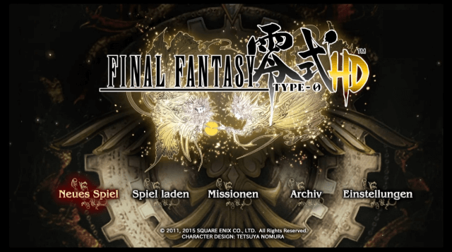 Final Fantasy Type-0 HD