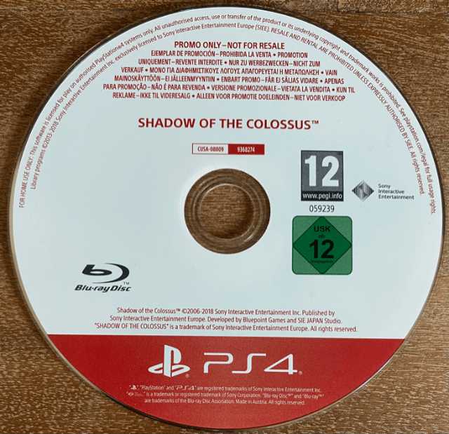 Shadow of the Colossus