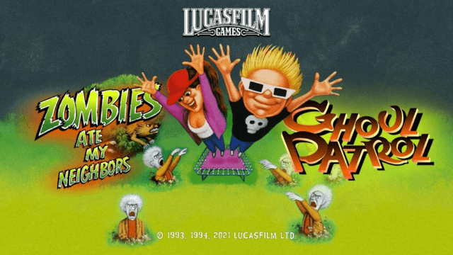 Zombies Ate My Neighbors and Ghoul Patrol