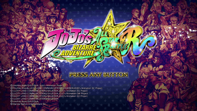 JoJo's Bizarre Adventure: All-Star Battle R